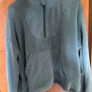 Lululemon Softstreme Ribbed Half-Zip Pullover